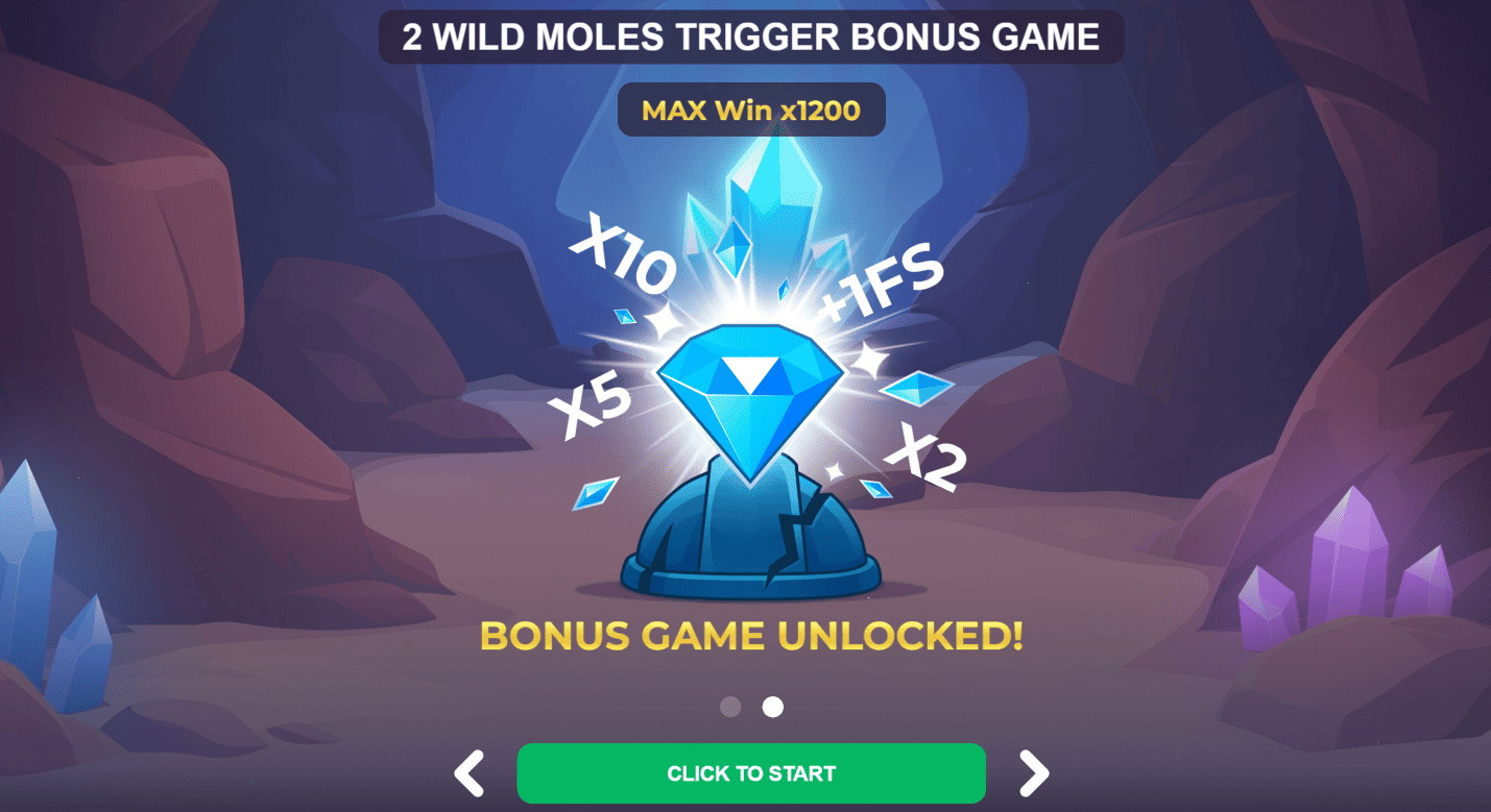 Topo Mole — Play Instant Slot Game 2026